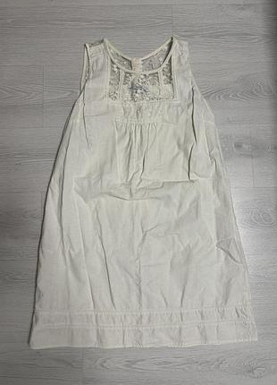 Лляна жіноча сукня