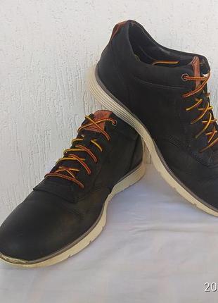 Полуботинки кожанние timberland sensorflex р.44-44.5