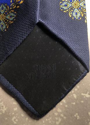 Versace vintage tie винтажный галстук краватка версаче4 фото