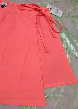 Нова спідничка для купального спортивного костюма хл-ххл оранж3 фото