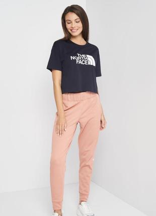 Футболка the north face  xs чорна. топ the north face. чорна футболка the north face оригінал. жіноча укорочена футболка the norh face