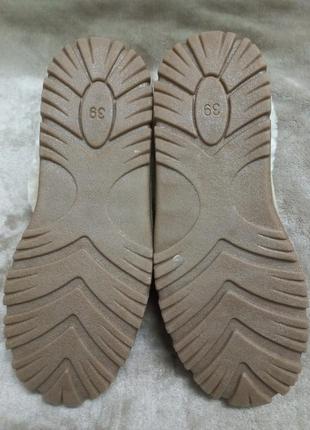 Тапочки домашние осень-зима замш овчина жен.39р ugg австрии10 фото