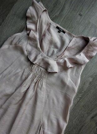 Лавандовое платье туника свободного кроя сарафан5 фото