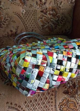 Женские аксессуары 👜 оригинальная сумка, пляжная сумочка, ручная работа handmade2 фото