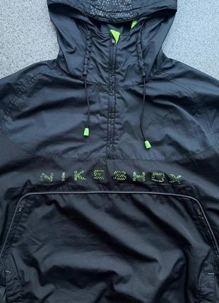 Анорак nike shox vintage jacket ветровка nike vintage big logo2 фото
