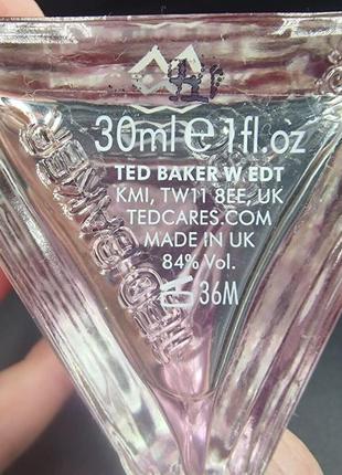 W ted baker 30ml eau de toilette3 фото