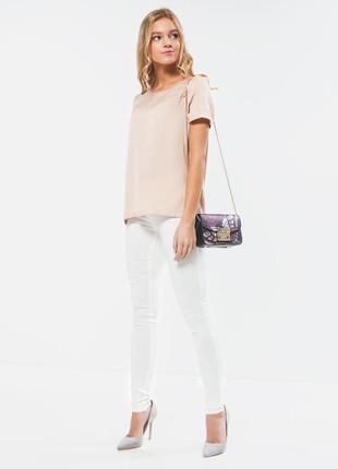 Блуза кольору пудри viia clothes