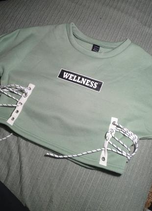 Кофтинка, укорочена, світшот