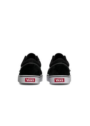 Женские кеды vans old skool black white2 фото