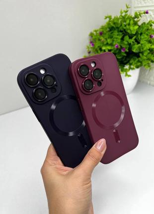 Матовий чохол з magsafe для iphone9 фото