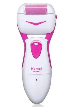 Электрическая роликовая пилка kemei km-2502