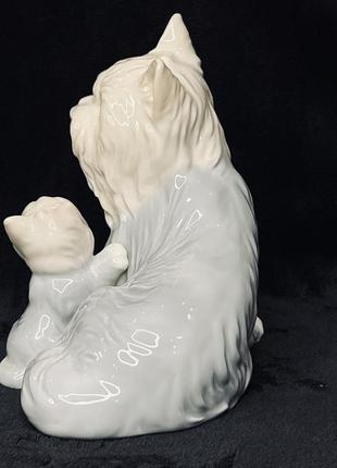 Фарфоровая статуэтка собака йоркширский терьер john jenkins япония