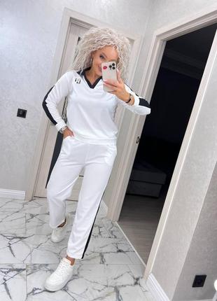 Костюм  прогулочный брючный повседневный спортивный