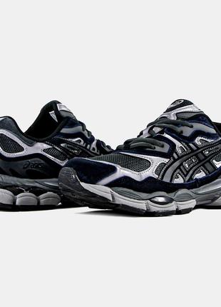 Asics gel nyc graphite черные