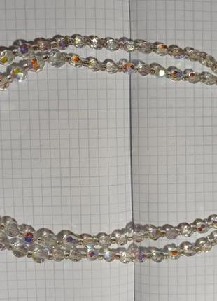Ожерелье, аврора бореалис, винтаж, клеймо, Англия.2 фото
