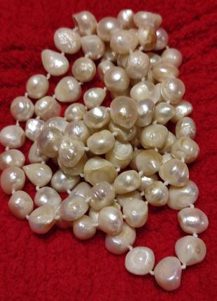 Намисто вінтаж  натуральні перлини(жемчуг) річний