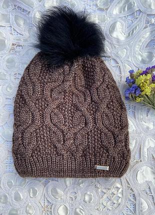 Шляпа коричневая