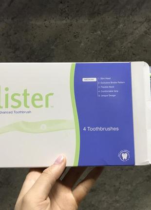 Універсальні зубні щітки для дорослих glister amway1 фото