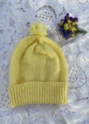 Шляпа желтая