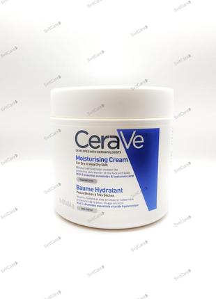 Cerave moisturising cream зволожуючий крем 454g