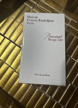 Maison francis kurkdjian paris baccarat rouge 540 70 мл