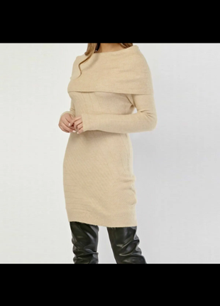 Платье-свитер.