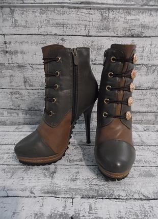 Ботинки на высоком каблуке ldeal&amp;&amp;