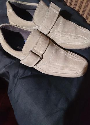 Замшевые туфли макасины autograph by marks &amp; spencer р.43