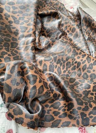 Легкие шелковые брюки в леопардовом принте ❤️ леопардовые брюки ❤️2 фото