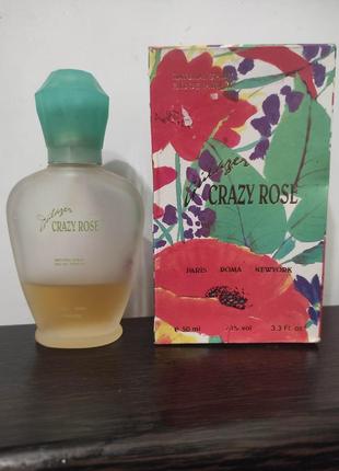 Crazy rose edp остаток во флаконе, винтаж.