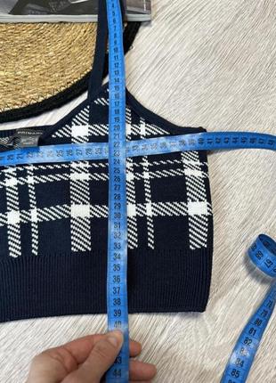 Кроп топ топ делетка в стилі шанель