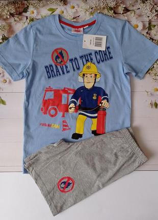 Костюм пижама для мальчика fireman 122-128