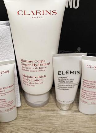 Clarins elemis уходовая косметика крем лосьон скраб гель новое2 фото