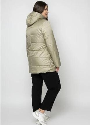 Стильная куртка женская большие размеры украина2 фото
