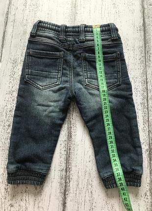 Крутые  джинсы штаны брюки джоггеры matalan 9-12 мес4 фото
