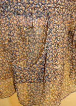 Стильная блуза-туника c жабо и карманами  42-44-46 р тунис3 фото