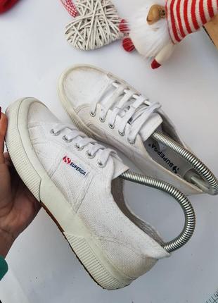 Кеды на платформе superga 36