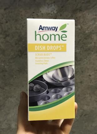 Металеві губки dish drops amway 1 шт1 фото