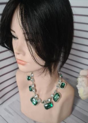 Челка шторка накладка макушка 100% натуральный волос.