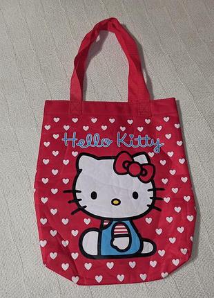 Сумка шоппер hello kitty1 фото