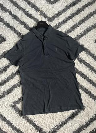 Нежное поло футболка allsaints polo t-shirt