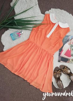 Коротенькое летнее платье 🧡