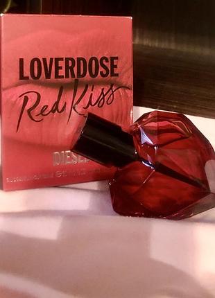 Diesel loverdose red kiss edp. 30 ml. оригинал новая2 фото