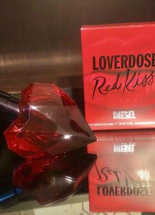 Diesel loverdose red kiss edp. 30 ml. оригинал новая