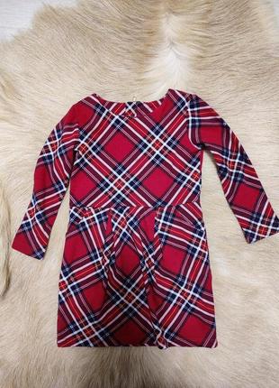 Актуальное милое платье h&m для всей, платье в клетку h&m