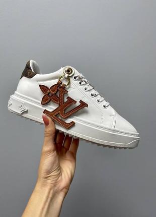 Женские кроссовки louis vuitton sneakers pendant / луи витон скинрс / эксклюзивная демисезонная женская обувь