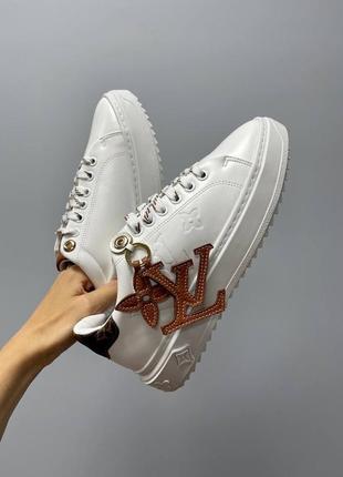 Жіночі кросівки louis vuitton sneakers pendant  / луі вітон снікнрс / еклюзивне демісезонне жіноче взуття8 фото