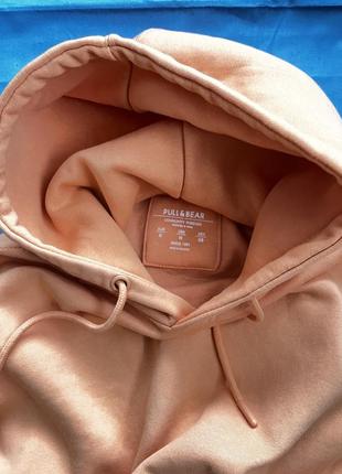 Худи батник свитшот pull &amp; bear на флисе 3