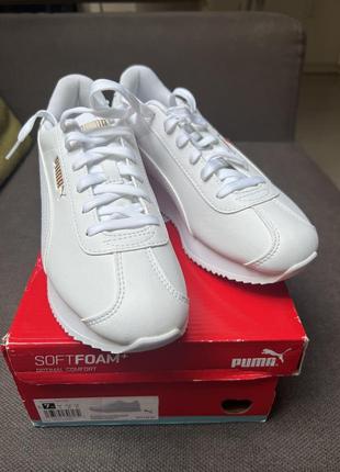 Жіночі кросівки puma білі 37,5 , 38