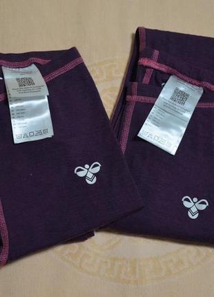 Hummel (рост 140) мериносовые термоштаны, 100% merino wool